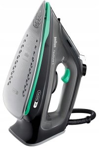 Żelazko Braun Żelazko parowe Braun TexStyle 5 SI5277GR FreeGlide 3D 220g/min 2700W 2