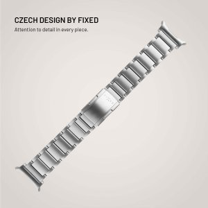 Fixed Pasek tytanowy do smartwatcha Samsung Galaxy Watch Ultra, naturalny tytan 3