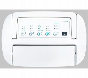 Ecoair Osuszacz powietrza EcoAir DD3 Slimline 3L 85m2 680W Higrometr Biały 4