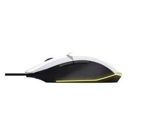 Klawiatura + mysz Vertux Zestaw mysz i klawiatura przewodowa Trust GXT 798W 6400 dpi Biały Gamingowy 6