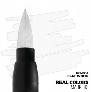 Gimmik AK Interactive: Real Colors Markers - RCM034 - Flat White 2