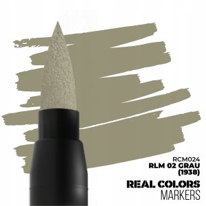 Gimmik AK Interactive: Real Colors Markers - RCM024 - RLM 02 Szary (1938) 2