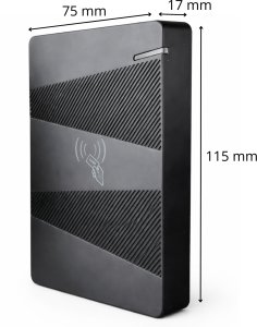 Spreest ZAMEK ELEKTRONICZNY RFID DO DRZWI FURTKI 13.56MHZ CZYTNIK KART ZEWNĘTRZNY 6