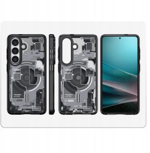 Spigen Etui Spigen Ultra Hybrid Mag MagSafe do Samsung Galaxy S26+ Plus Zero One Black 4