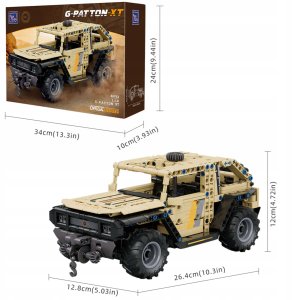 Almarina *****Pantasy klocki pojazd G-Patton XT 86703 22099 12