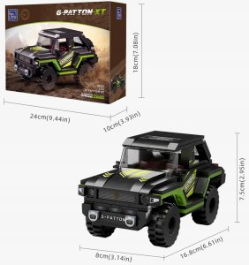 Almarina *****Pantasy klocki pojazd G-Patten XT 86702 22082 11