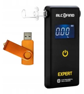 Alkomat Alcofind ALKOMAT AlcoFind EXPERT SKALIBROWANY + ETUI 6