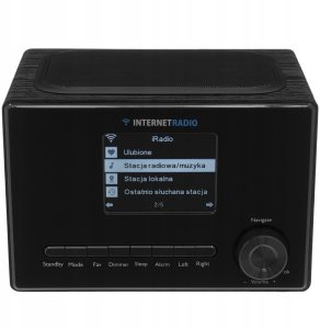 Radio Art RADIO KUCHENNE INTERNETOWE WIEŻA LCD AUX WiFi ALARM 6