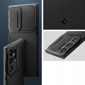 Spigen Spigen Optik Armor - Etui do Samsung Galaxy S26 Ultra (Black) 7