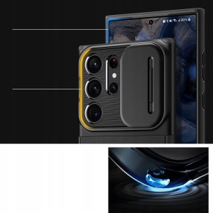 Spigen Spigen Optik Armor - Etui do Samsung Galaxy S26 Ultra (Black) 8