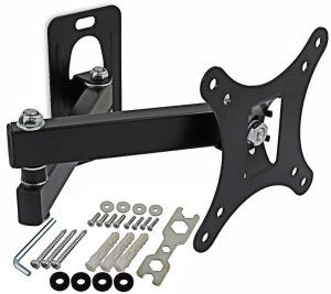 Art REGULOWANY OBROTOWY UCHWYT WIESZAK MONITOR telewizor 13-27 CALE 7