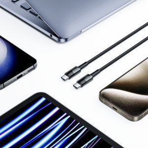 Kabel USB Tech-Protect Przewód USB-C UltraBoost PD 60W 3A 1m - szary Kabel przewód USB-C UltraBoost PD 60W 3A 1m - szary (9490713933978) 2