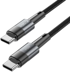 Kabel USB Tech-Protect Przewód USB-C UltraBoost PD 60W 3A 1m - szary Kabel przewód USB-C UltraBoost PD 60W 3A 1m - szary (9490713933978) 3