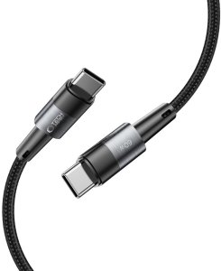 Kabel USB Tech-Protect Przewód USB-C UltraBoost PD 60W 3A 1m - szary Kabel przewód USB-C UltraBoost PD 60W 3A 1m - szary (9490713933978) 4