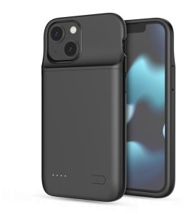 Powerbank Tech-Protect Etui na iPhone 12 mini / 13 mini z powerbankiem 4700mAh PowerCase - czarne Etui na iPhone 12 mini / 13 mini z powerbankiem 4700mAh PowerCase - czarne 2
