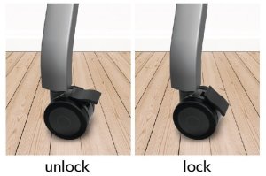 System interaktywny BenQ BenQ MT01 akcesorium do interaktywnej tablicy Stojak Czarny, Szary 3