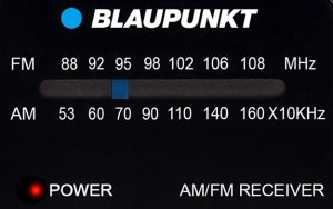 Radio Blaupunkt Miniradio KIESZKONKOWE BATERYJNE Blaupunkt PR4BK 4