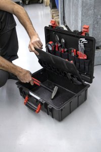 Zestaw narzędzi Wiha Wiha tool case Basic L mechanic (black/red, 36 pieces, with case) 4