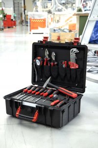 Zestaw narzędzi Wiha Wiha tool case Basic L mechanic (black/red, 36 pieces, with case) 5