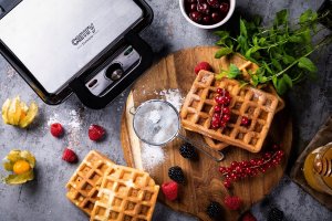 GOFROWNICA NA 2 DUŻE CHRUPIĄCE GOFRY MOCNA - 12828627431 8