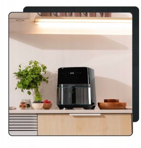Frytkownica beztłuszczowa Cecotec Frytkownica beztłuszczowa Cecotec Cecofry Full InoxBlack 5500 Pro 5,5 l 6