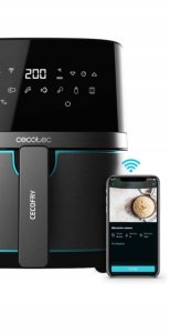Frytkownica beztłuszczowa Cecotec Frytkownica beztłuszczowa Cecotec Cecofry Full InoxBlack 5500 Pro 5,5 l 8