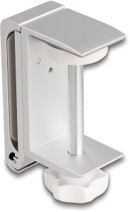 Delock DELOCK Uchwyt na słuchawki z regulacją montażu aluminiowy srebrny 3