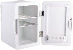 Lodówka turystyczna Elle Mini lodówka z lusterkiem do makijażu LED ELLE 6L biała 8