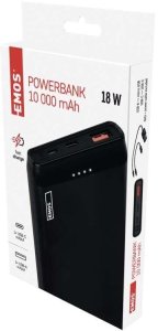 Powerbank Emos KIESZONKOWY POWER BANK 10000mAh USB MICRO USB TYPC 15