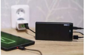 Powerbank Emos KIESZONKOWY POWER BANK 10000mAh USB MICRO USB TYPC 3