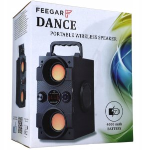 Głośnik Feegar Głośnik przenośny Feegar DANCE czarny 30 W 2