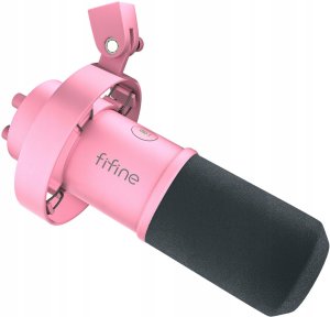 Mikrofon Fifine K688P różowy 4