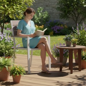 Garden4You Zestaw krzeseł ogrodowych MultiGarden 3