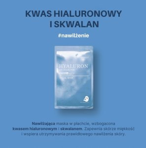 Mediheal SKIN627_Hyaluron With Squalane maska do twarzy w płacie 22ml 2