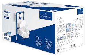 Zestaw kompaktowy WC Euroliux WC SET SYSTEM VB AVENTO WITH TOILET 3