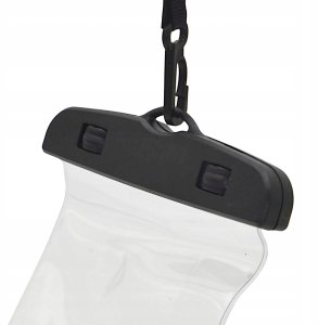 Grundig WODOODPORNE ETUI POKROWIEC NA TELEFON 11X21CM PVC CZARNE GRUNDIG 3