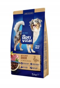 Perfect Fit OptiVital pełnoporcjowa z kaczką karma sucha dla dorosłych psów FM 2,4 kg 2