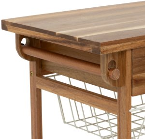 5five Wózek kuchenny ACACIA z 4 koszami, 89 cm 7