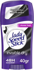 Lady Speed Stick COL LSS Sztyft 24/7 Invisible Dry 40g 2