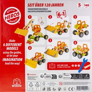Tactic *****HEROS klocki drewn.6w1 HE0011 00111 8