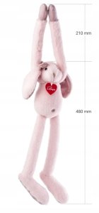 Woodyland WOODYLAND LUMPIN KróliczkaStellaHugMe 70cm 94232 3