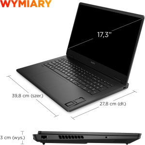 Laptop HP HP OMEN Gaming 17-db1216nw Copilot+ PC AMD Ryzen AI 9 365 Laptop 43,9 cm (17.3") Quad HD 32 GB DDR5-SDRAM 1 TB SSD NVIDIA GeForce RTX 5070 Wi-Fi 6E (802.11ax) Windows 11 Home Czarny 4