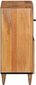 vidaXL Bufet z drzwiami 80 x 33,5 x 75 cm Drewno z mango 4