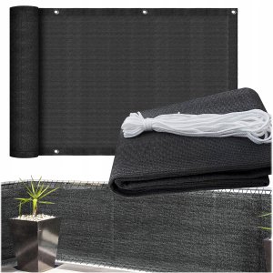 Ambiance Osłona Balkonowa Mata Tarasowa Siatka na Balkon Taras Płot 1,2x5m UV 95% 11