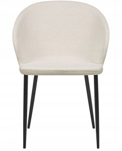 Beliani Zestaw 2 krzeseł jasnobeżowy MASON 5