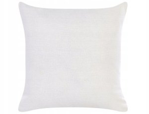 Beliani 2 welurowe poduszki dekoracyjne w liście 45 x 45 cm białe GOLDENROD 4