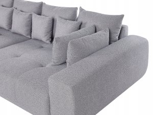 Beliani Sofa 4-osobowa szara TORPO 6
