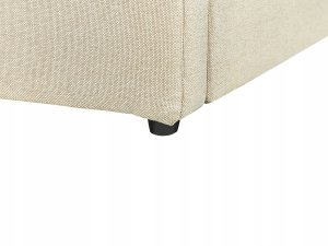 Beliani Łóżko z pojemnikiem DREUX 140 x 200 cm Beżowy 11