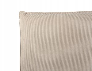 Beliani Łóżko Sztruks VINAY 180 x 200 cm Beżowoszary 9