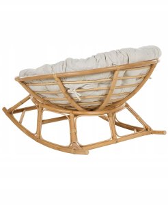 Beliani Zestaw 2 foteli bujanych ORVIETO 6